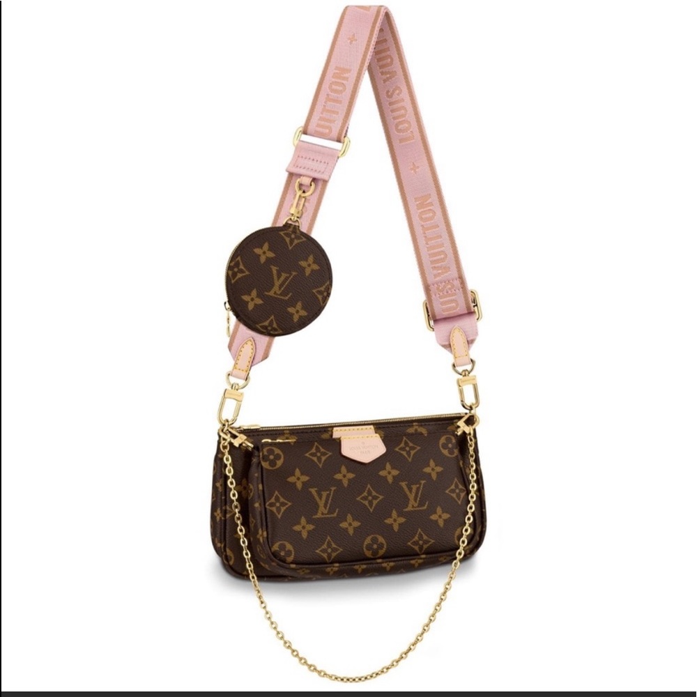 Pink LV MULTI POCHETTE ACCESSOIRES